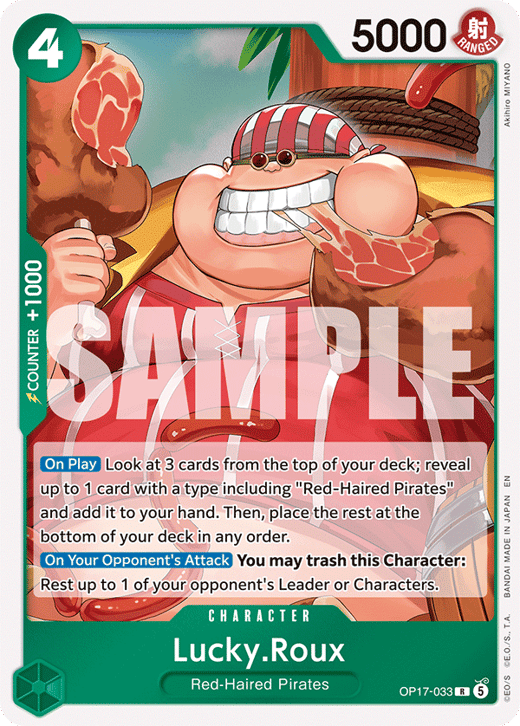 Lucky Roo OP17-033 — OP-17 The World's Strongest Warriors