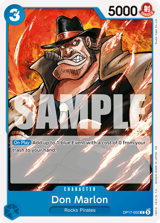 Don Marlon OP17-052 — OP-17 The World's Strongest Warriors