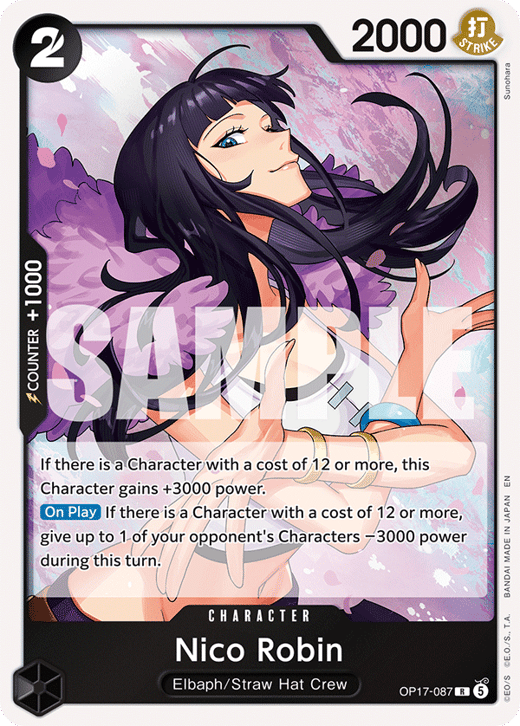Nico Robin OP17-087 — OP-17 The World's Strongest Warriors