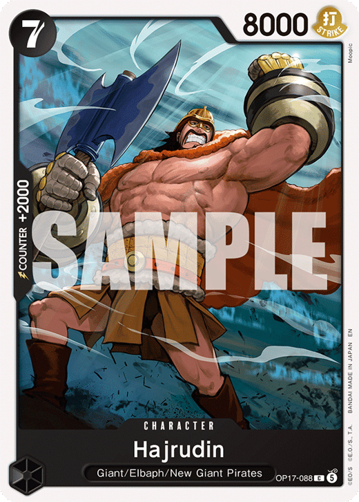 Hajrudin OP17-088 — OP-17 The World's Strongest Warriors