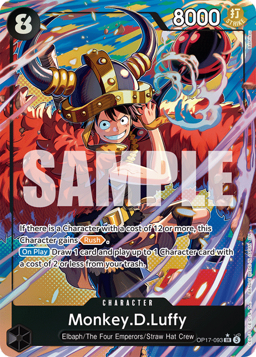 Monkey D. Luffy OP17-093_p1 — OP-17 The World's Strongest Warriors