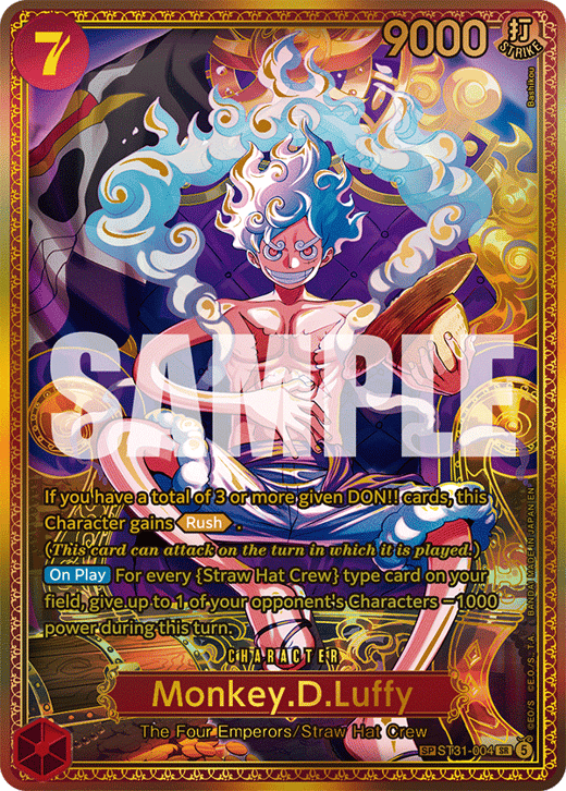 Monkey.D.Luffy (ST31-004) (SP) ST31-004 — OP-17 The World's Strongest Warriors