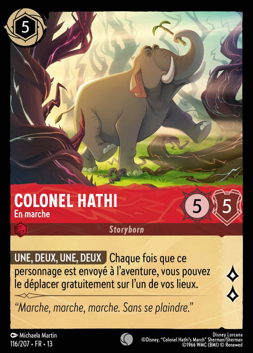 Colonel Hathi - En marche 116/207 — Attack of the Vine!