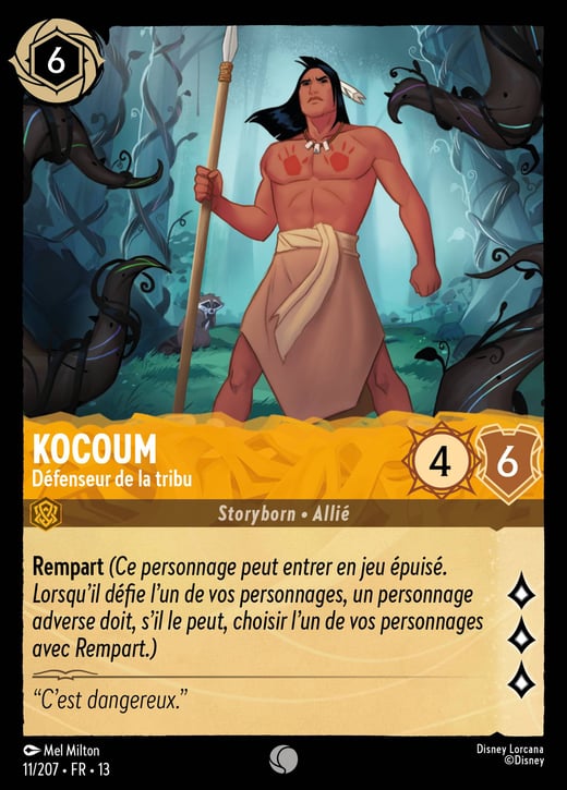 Kocoum - Défenseur de la tribu 11/207 — Attack of the Vine!