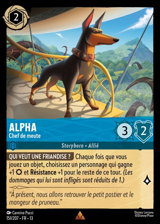 Alpha - Pack Leader 151/207 — Attack of the Vine!