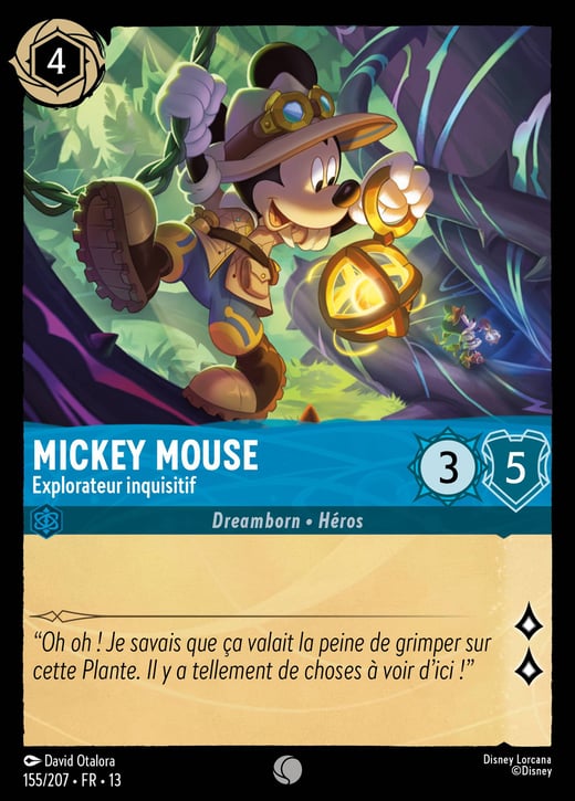 Mickey Mouse - Inquisitive Explorer 155/207 — Attack of the Vine!