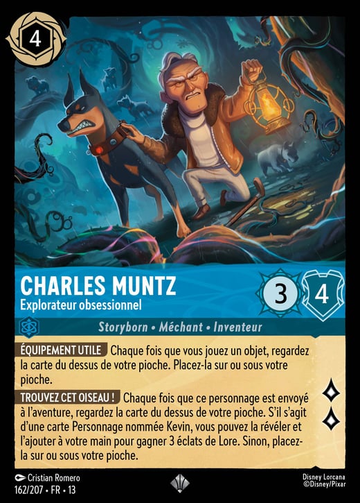 Charles Muntz - Obsessive Explorer 162/207 — Attack of the Vine!