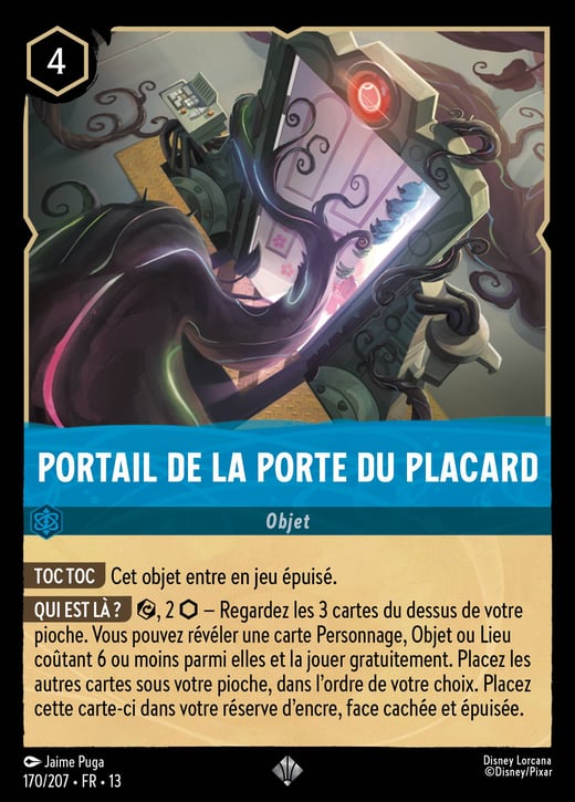 Portail de la Porte du placard 170/207 — Attack of the Vine!