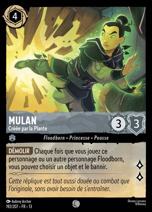 Mulan - Créée par la Plante 192/207 — Attack of the Vine!