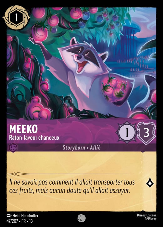 Meeko - Raton-laveur chanceux 47/207 — Attack of the Vine!