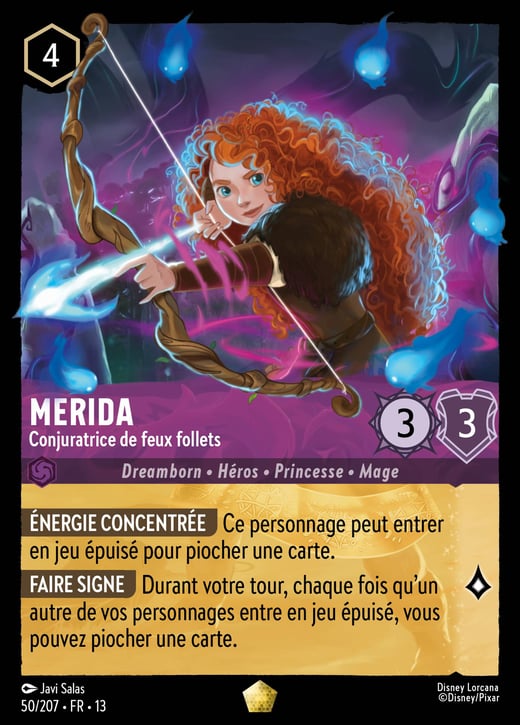Merida - Wisp Conjurer 50/207 — Attack of the Vine!