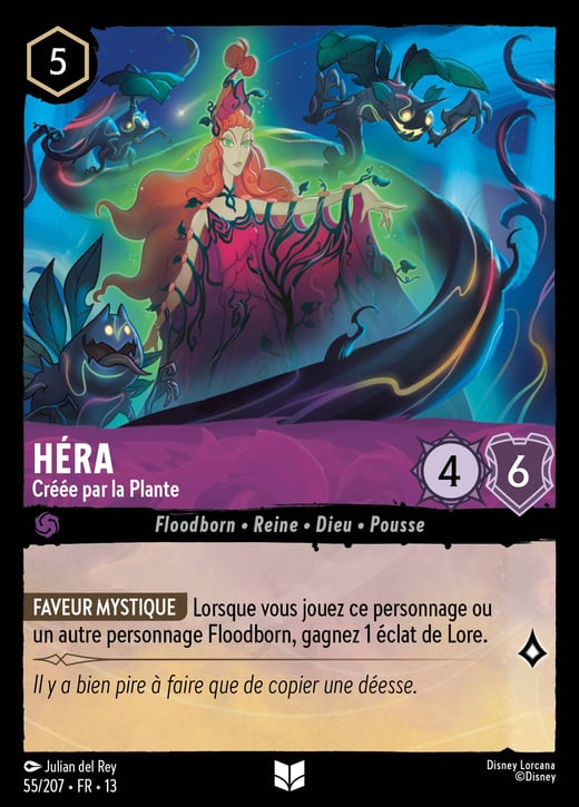 Héra - Créée par la Plante 55/207 — Attack of the Vine!