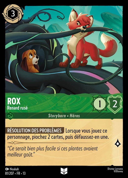 Rox - Renard rusé 81/207 — Attack of the Vine!