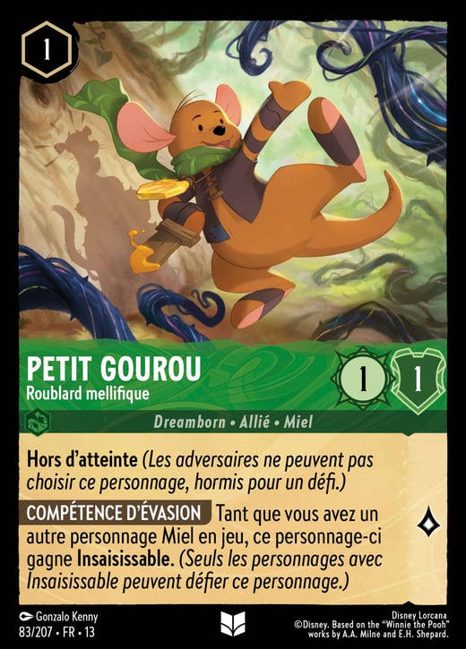 Roo - Hunny Rogue 83/207 — Attack of the Vine!