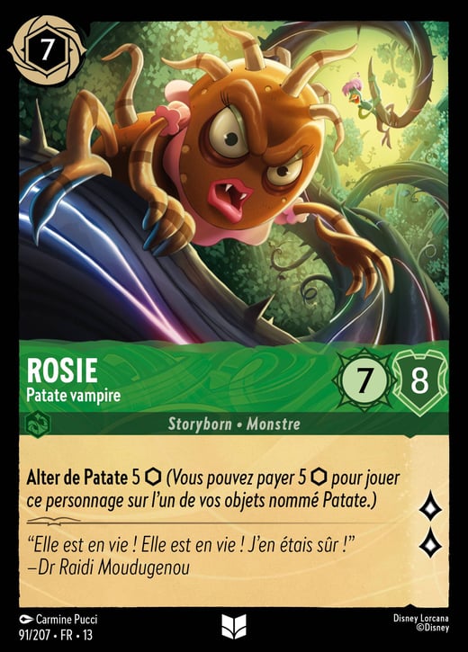 Posey - Vampire Potato 91/207 — Attack of the Vine!