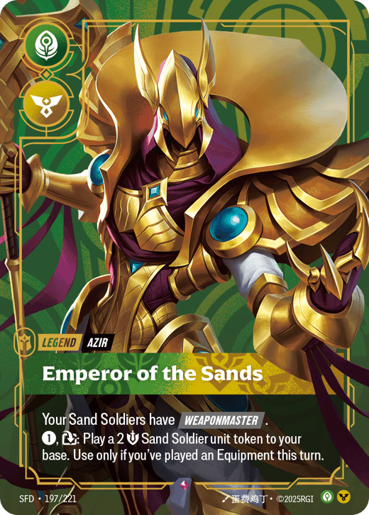 Emperor of the Sands SFD-197/221 — Spiritforged