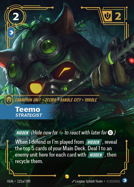 Teemo, Stratège OGN-121a/298 — Origins