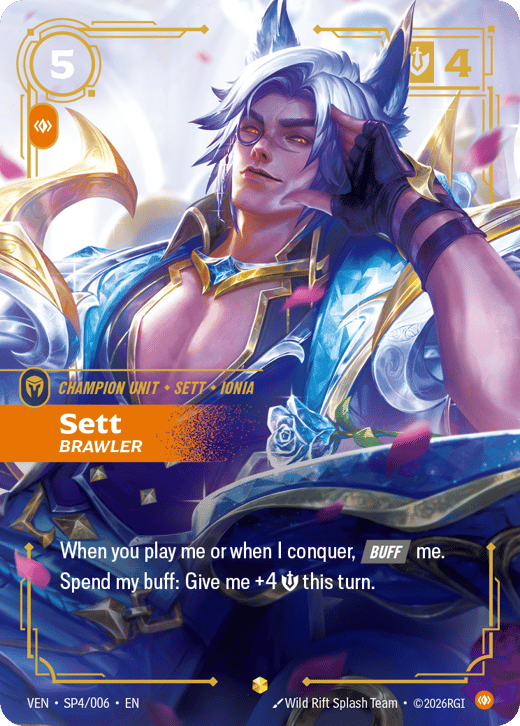 Sett, Brawler VEN-SP4/006 — Vendetta
