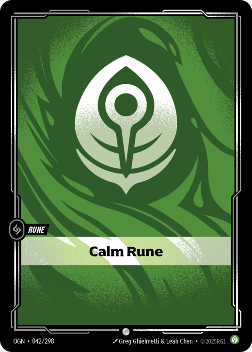 Calm Rune OGN-042/298 — Origins