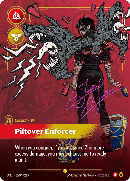 Piltover Enforcer UNL-229*/219 — Unleashed