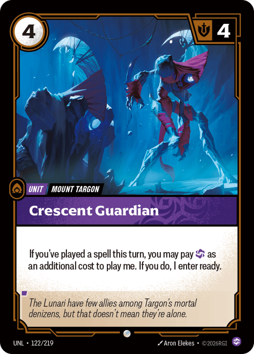 Crescent Guardian UNL-122/219 — Unleashed