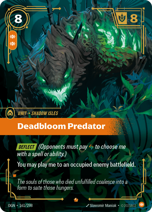 Deadbloom Predator OGN-161/298 — Origins