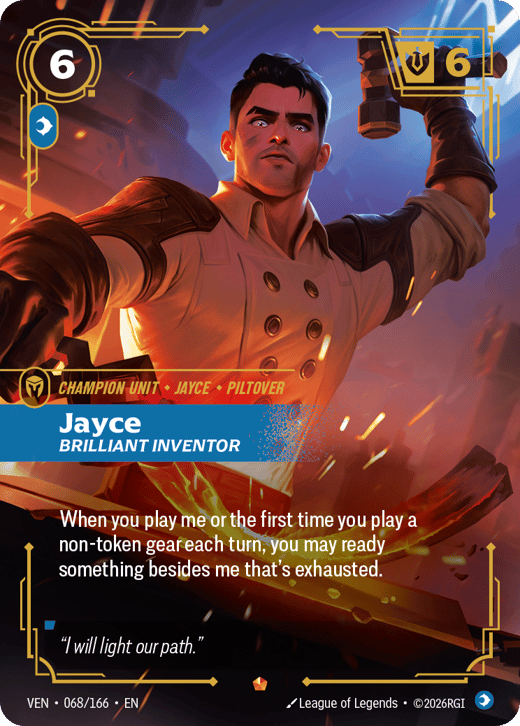 Jayce, Brilliant Inventor VEN-068/166 — Vendetta