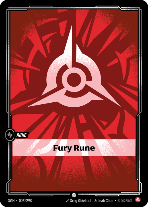 Fury Rune OGN-007/298 — Origins