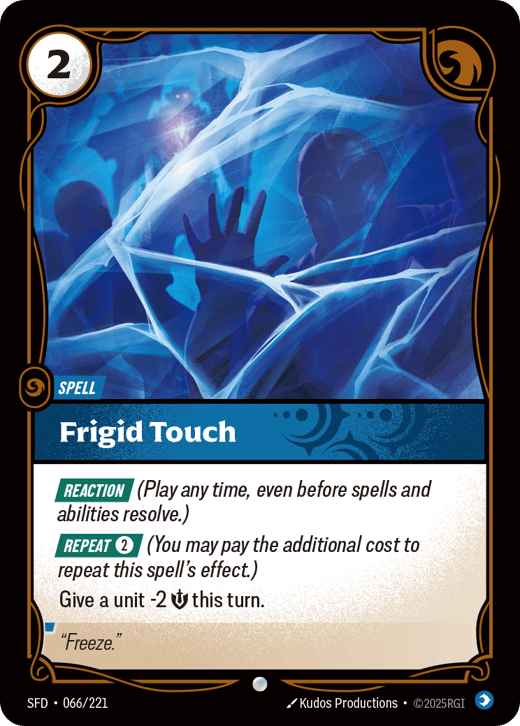 Toucher glacial SFD-066/221 — Spiritforged