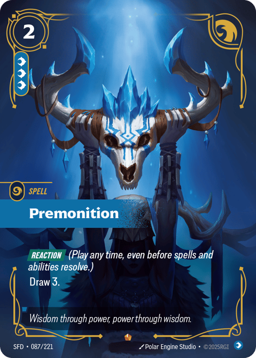 Prémonition SFD-087/221 — Spiritforged