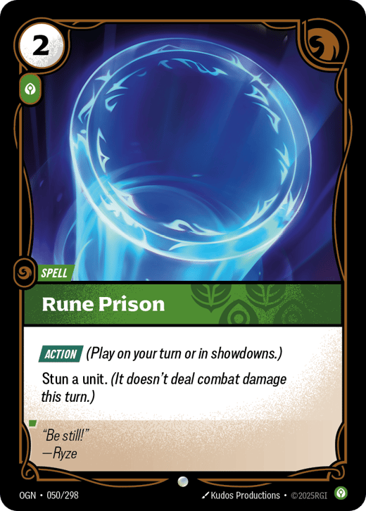 Rune Prison OGN-050/298 — Origins