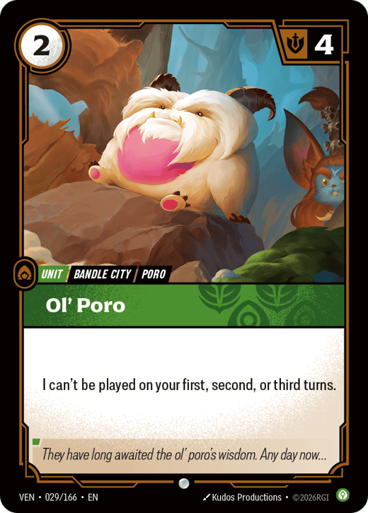 Ol' Poro VEN-029/166 — Vendetta