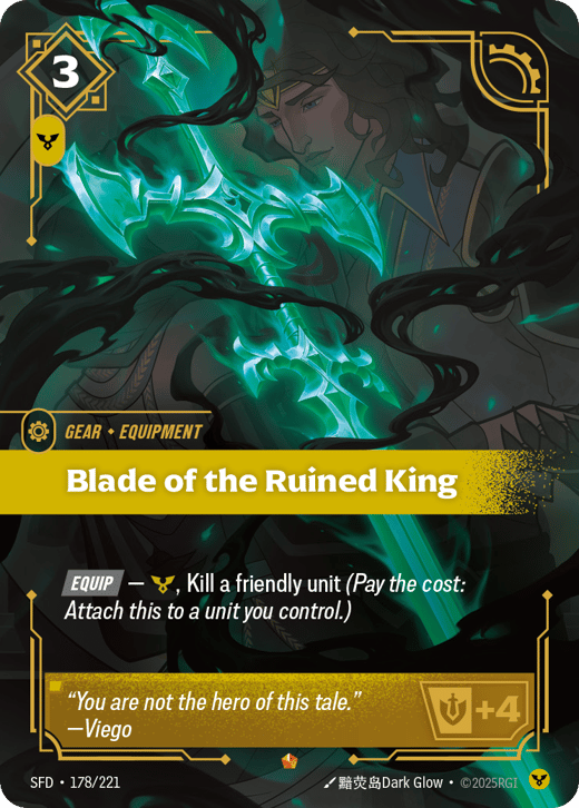 Blade of the Ruined King SFD-178/221 — Spiritforged
