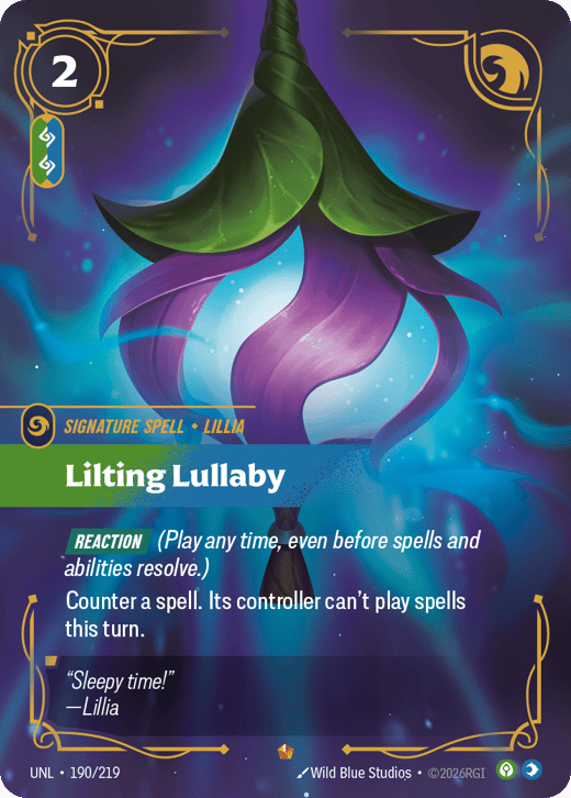 Lilting Lullaby UNL-190/219 — Unleashed