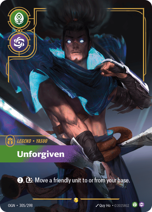 Unforgiven OGN-305/298 — Origins