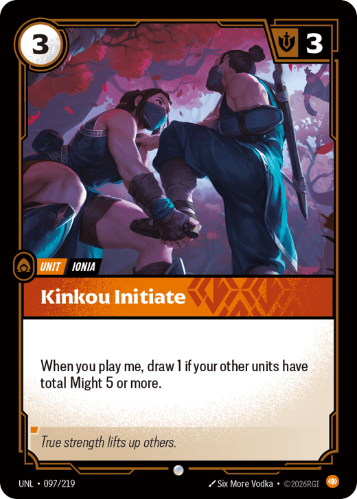 Kinkou Initiate UNL-097/219 — Unleashed