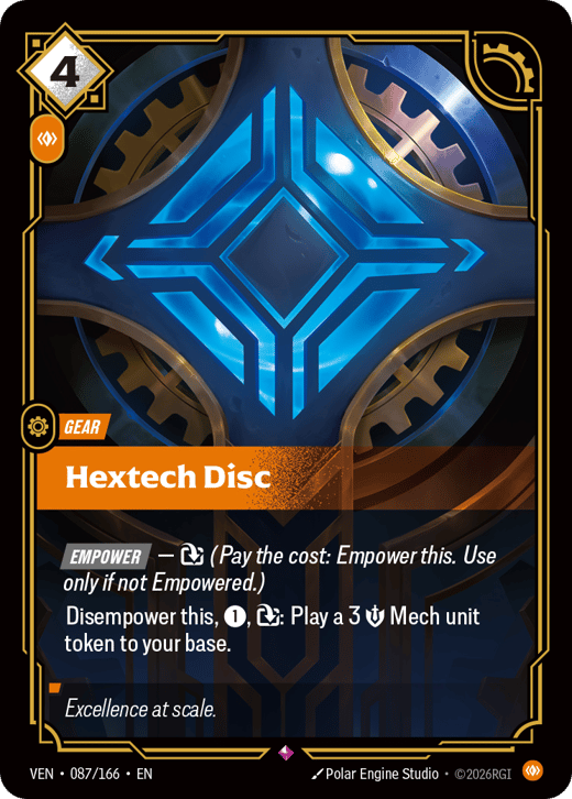 Hextech Disc VEN-087/166 — Vendetta