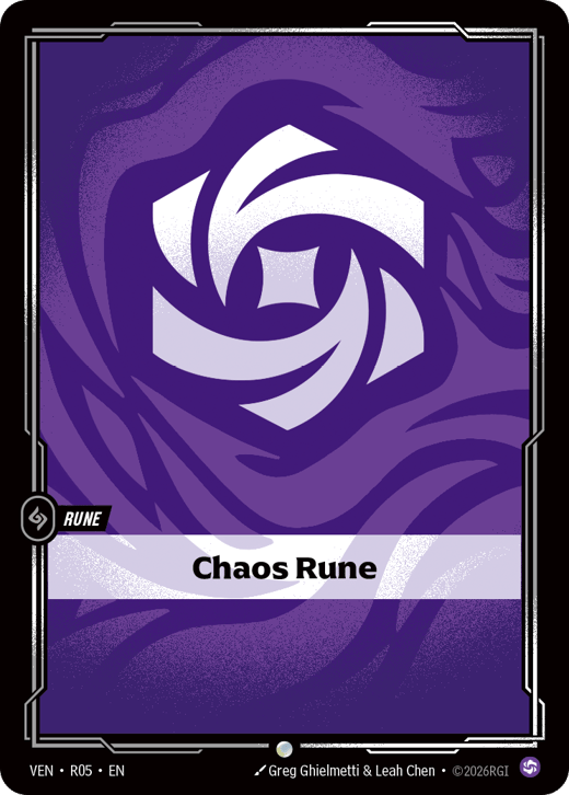 Chaos Rune VEN-R05 — Vendetta