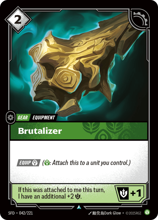 Brutaliseur SFD-042/221 — Spiritforged