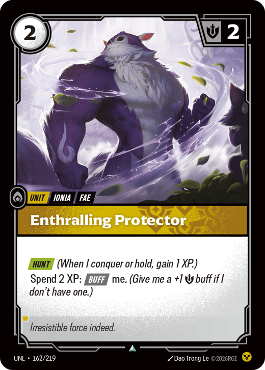 Protecteur captivant UNL-162/219 — Unleashed