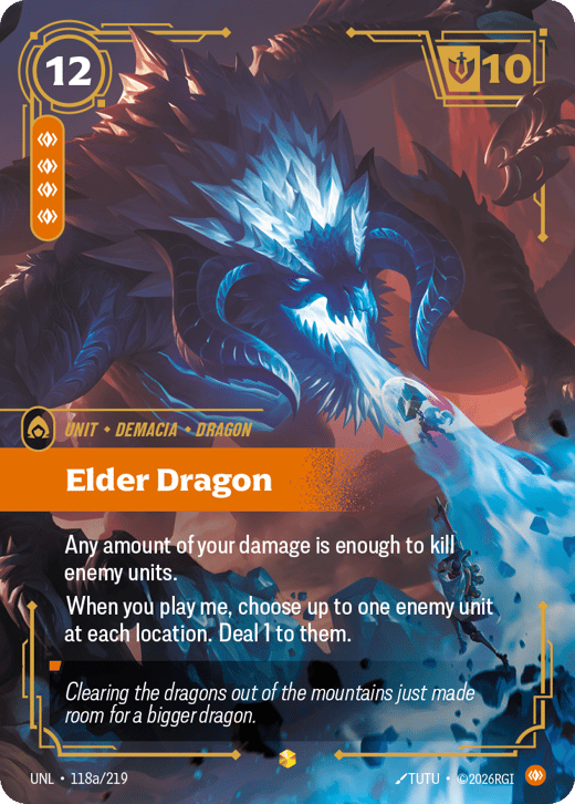 Elder Dragon UNL-118a/219 — Unleashed