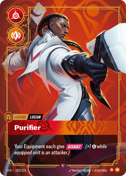 Lucian, Purificateur SFD-183/221 — Spiritforged