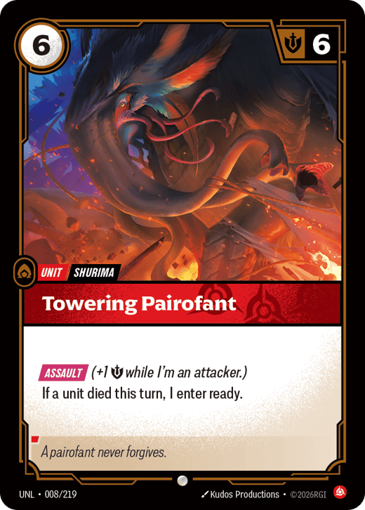 Towering Pairofant UNL-008/219 — Unleashed
