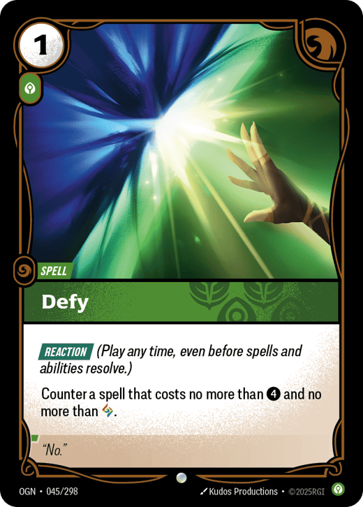Defy OGN-045/298 — Origins