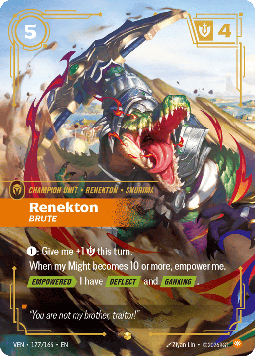 Renekton, Brute VEN-177/166 — Vendetta