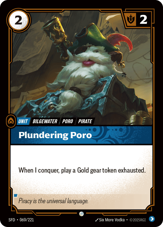 Poro pirate SFD-069/221 — Spiritforged