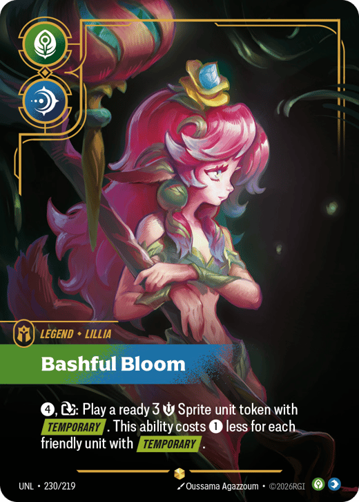 Bashful Bloom UNL-230/219 — Unleashed