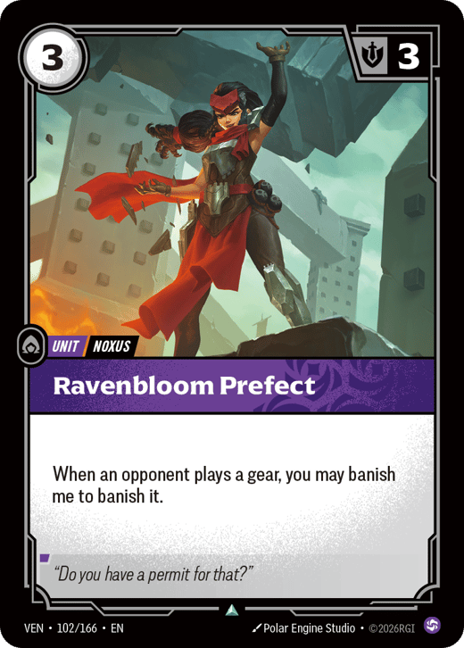 Ravenbloom Prefect VEN-102/166 — Vendetta
