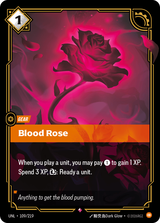 Rose de sang UNL-109/219 — Unleashed