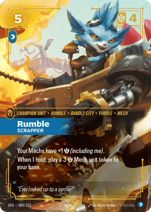 Rumble, Scrapper SFD-089/221 — Spiritforged